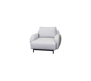 Cane-Line - Aura loungestol m/lavt armlæn  Light grey, Cane-line Ambience